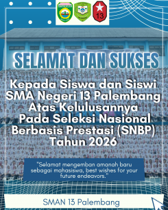 Siswa siswi SMAN 13 Palembang yang lulus SPMB Poltekkes 2026